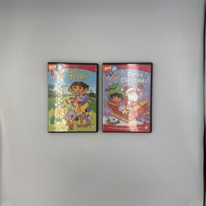 Dora the Explorer We're a Team! and Dora's Christmas DVDs‎ TESTED